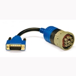 NEXIQ: Adapter J1939/J1708 9-pin Deutsch with thumb screw locks