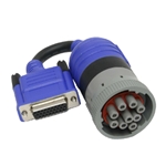 NEXIQ Locking 9-Pin CAT Engines Cable for USB- Link 2 & 3